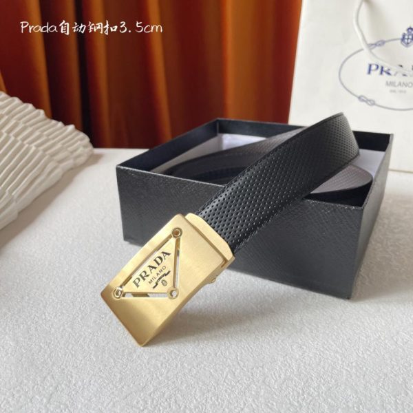 réplica,joyas,joyería,1:1,replica,fake,lujo,barato El nuevo cinturón de PRADA mide 3,5 cm de ancho