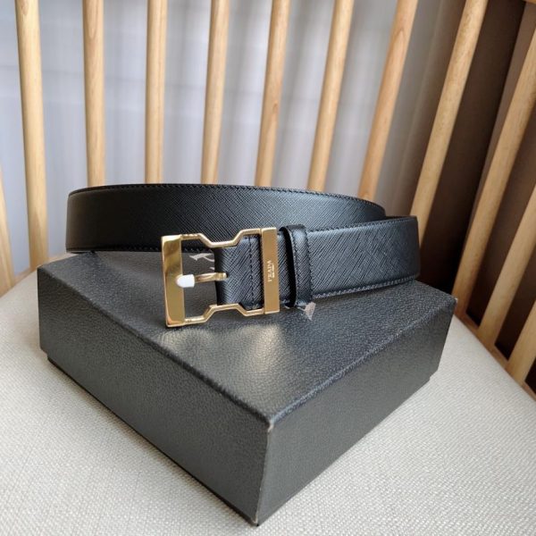 réplica,joyas,joyería,1:1,replica,fake,lujo,barato Contador PRADA nuevo ancho de cinturón 4.0