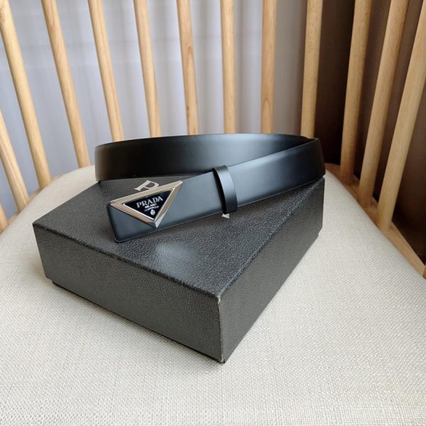 réplica,joyas,joyería,1:1,replica,fake,lujo,barato PRADA nuevo cinturón ancho 3.3cm