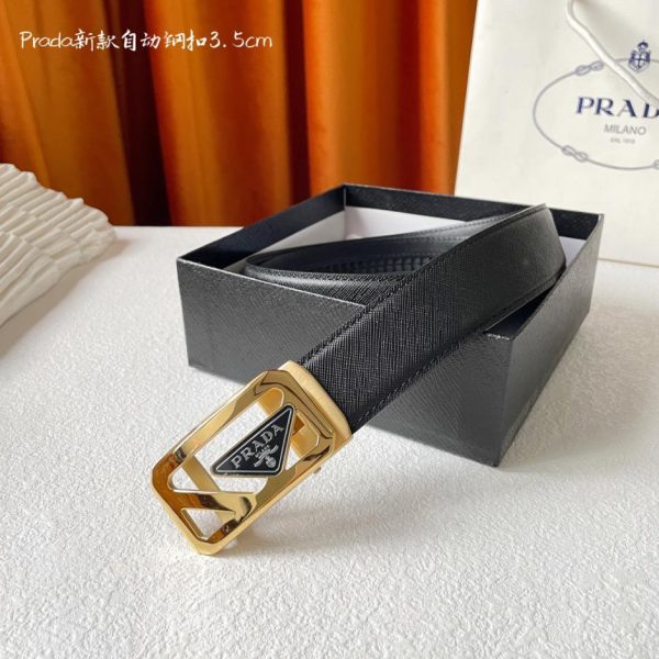 réplica,joyas,joyería,1:1,replica,fake,lujo,barato El nuevo cinturón de PRADA mide 3,5 cm de ancho