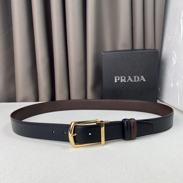 réplica,joyas,joyería,1:1,replica,fake,lujo,barato PRADA nuevo modelo ancho 3.5cm