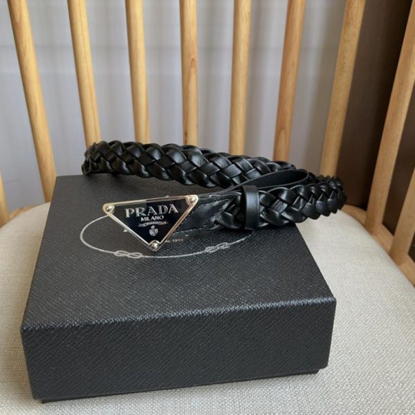 réplica,joyas,joyería,1:1,replica,fake,lujo,barato PRADA nuevo cinturón de 2,5 cm de ancho.