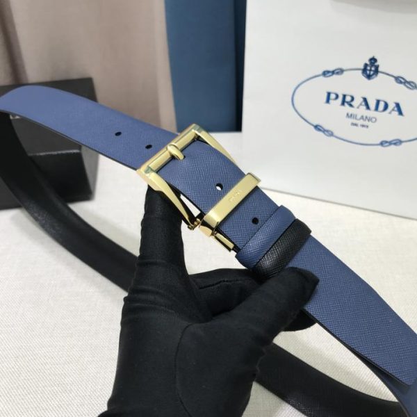 réplica,joyas,joyería,1:1,replica,fake,lujo,barato El nuevo cinturón de PRADA mide 3,5 cm de ancho