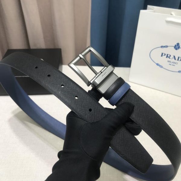 réplica,joyas,joyería,1:1,replica,fake,lujo,barato El nuevo cinturón de PRADA mide 3,5 cm de ancho
