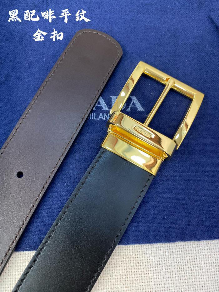 réplica,joyas,joyería,1:1,replica,fake,lujo,barato réplica,joyas,joyería,1:1,replica,fake,lujo,barato Cinturón PRADA de doble faz de 3,4 cm de ancho.