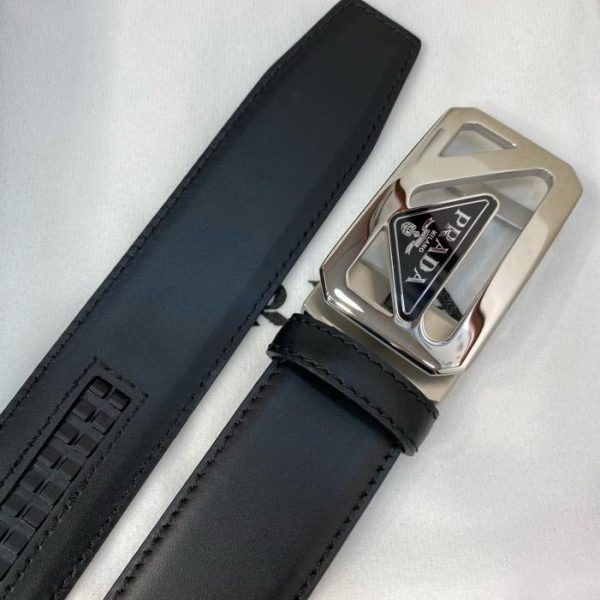 réplica,joyas,joyería,1:1,replica,fake,lujo,barato Cinturón de hombre PRADA – Ancho 35MM