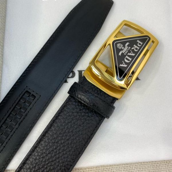réplica,joyas,joyería,1:1,replica,fake,lujo,barato Cinturón de hombre PRADA – Ancho 35MM