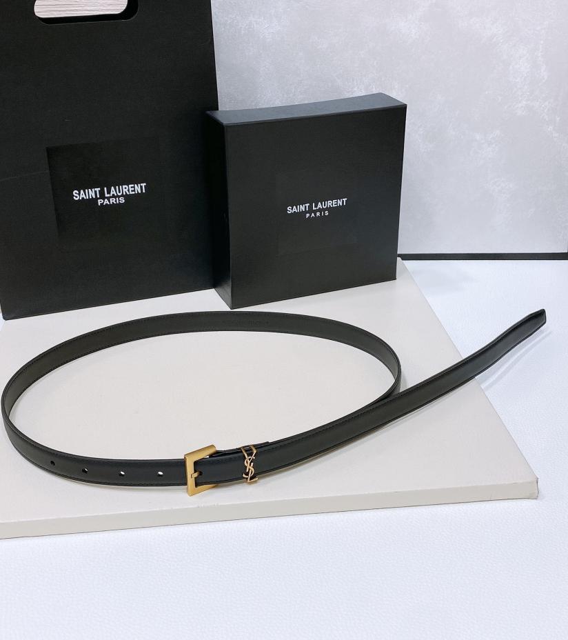 réplica,joyas,joyería,1:1,replica,fake,lujo,barato réplica,joyas,joyería,1:1,replica,fake,lujo,barato Cinturón de piel de oveja YSL de 2,0 cm de ancho
