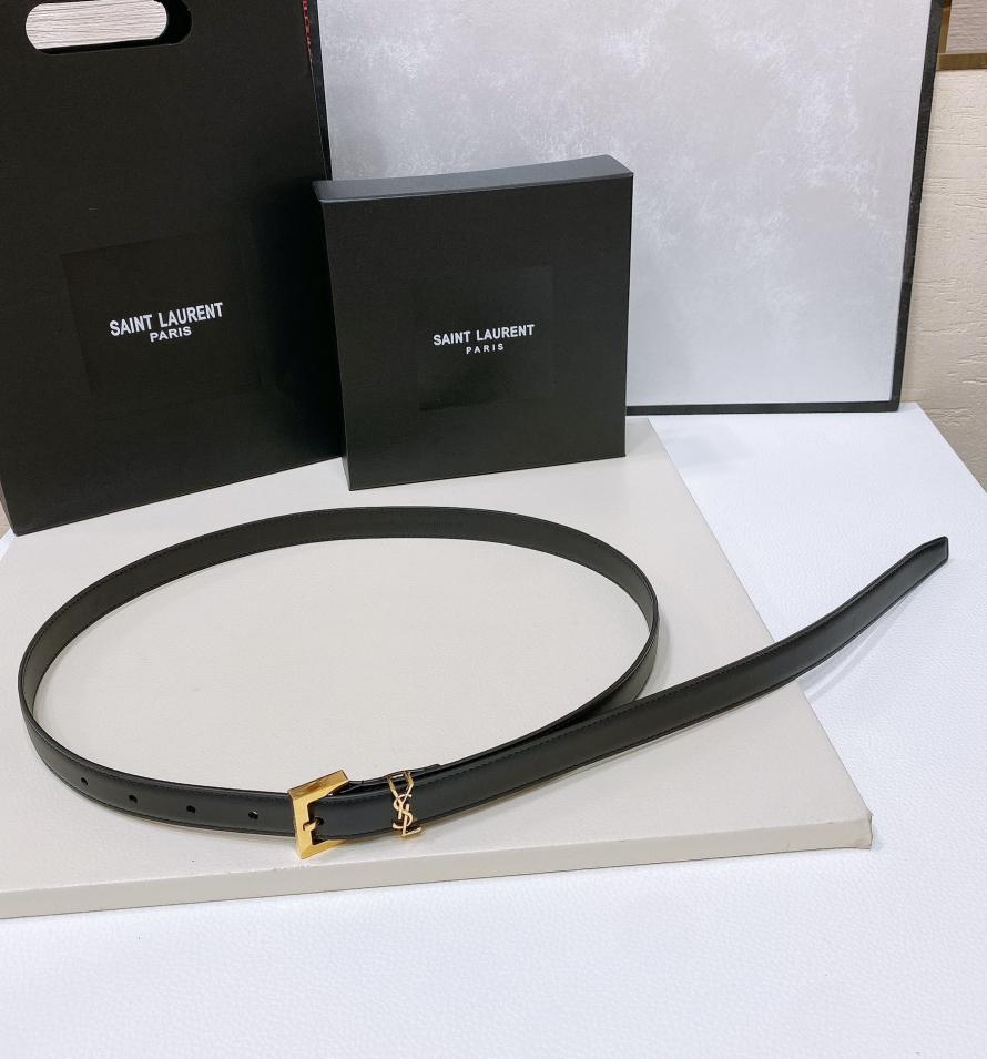 réplica,joyas,joyería,1:1,replica,fake,lujo,barato réplica,joyas,joyería,1:1,replica,fake,lujo,barato Cinturón de piel de oveja YSL de 2,0 cm de ancho