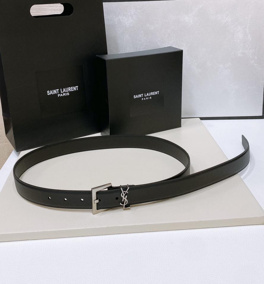 réplica,joyas,joyería,1:1,replica,fake,lujo,barato réplica,joyas,joyería,1:1,replica,fake,lujo,barato Cinturón con estampado de corteza YSL