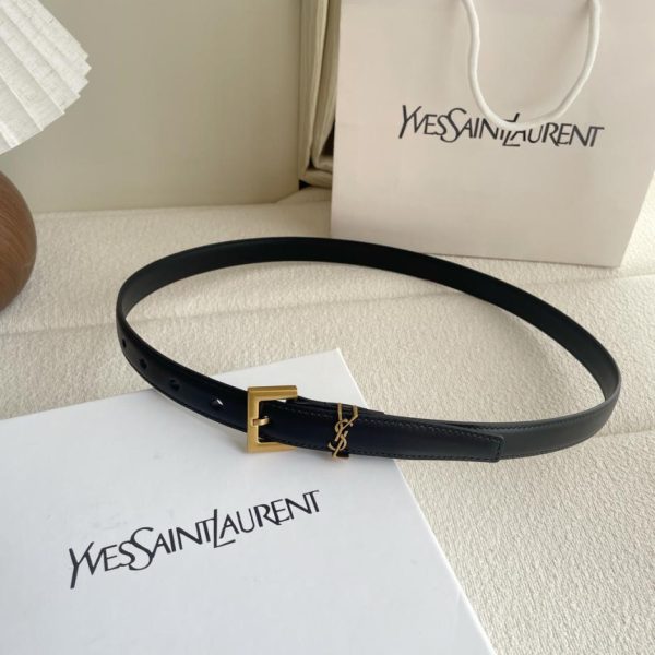 réplica,joyas,joyería,1:1,replica,fake,lujo,barato Cinturón YSL 2.0cm