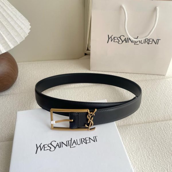 réplica,joyas,joyería,1:1,replica,fake,lujo,barato Cinturón YSL 3.0cm