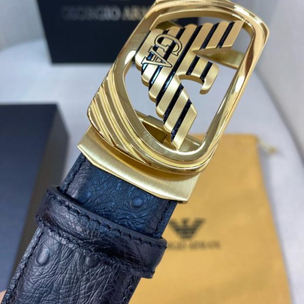 réplica,joyas,joyería,1:1,replica,fake,lujo,barato Cinturón de hombre Armani – Ancho 35MM