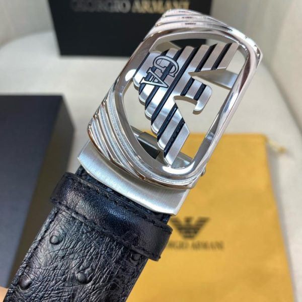 réplica,joyas,joyería,1:1,replica,fake,lujo,barato Cinturón de hombre Armani – Ancho 35MM