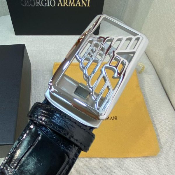 réplica,joyas,joyería,1:1,replica,fake,lujo,barato Cinturón de hombre Armani – Ancho 35MM