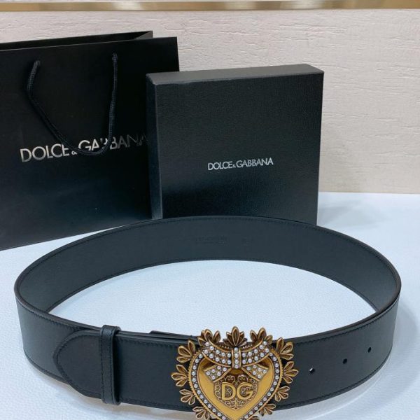 réplica,joyas,joyería,1:1,replica,fake,lujo,barato Cinturón de strass D&G 5,0 cm