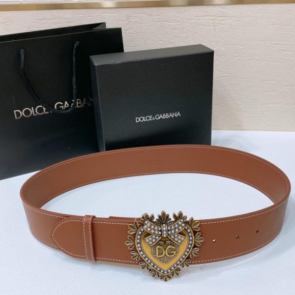 réplica,joyas,joyería,1:1,replica,fake,lujo,barato Cinturón de strass D&G 5,0 cm
