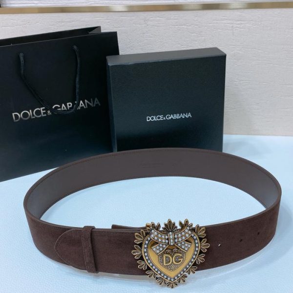 réplica,joyas,joyería,1:1,replica,fake,lujo,barato Cinturón de strass D&G 5,0 cm