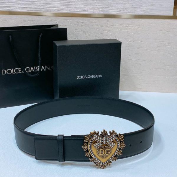 réplica,joyas,joyería,1:1,replica,fake,lujo,barato Cinturón de strass D&G 5,0 cm