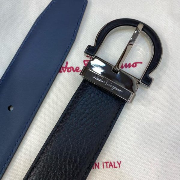 réplica,joyas,joyería,1:1,replica,fake,lujo,barato Cinturón de hombre Ferragamo 3,5 cm.