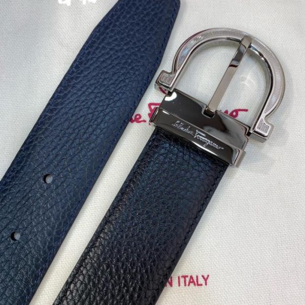 réplica,joyas,joyería,1:1,replica,fake,lujo,barato Cinturón de hombre Ferragamo 3,5 cm.