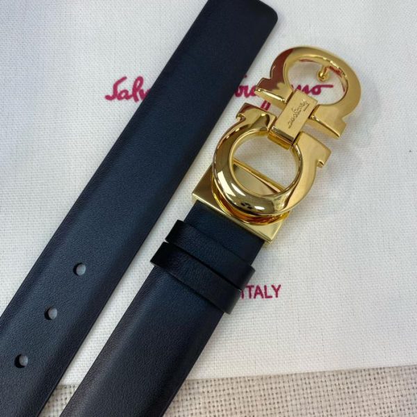 réplica,joyas,joyería,1:1,replica,fake,lujo,barato Hebilla doble Ferragamo de 25 mm para mujer.
