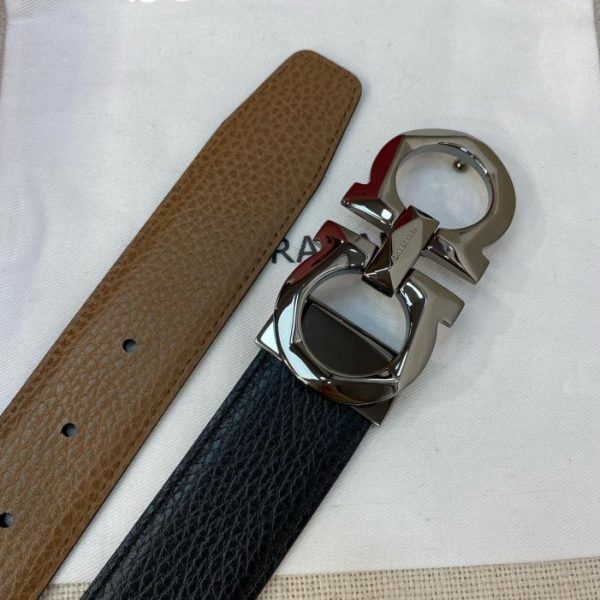 réplica,joyas,joyería,1:1,replica,fake,lujo,barato Cinturón de hombre Ferragamo 3,5 cm.