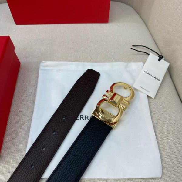réplica,joyas,joyería,1:1,replica,fake,lujo,barato Cinturón de hombre Ferragamo 3,5 cm.