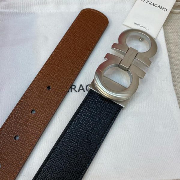 réplica,joyas,joyería,1:1,replica,fake,lujo,barato Cinturón de hombre Ferragamo 3,5 cm.