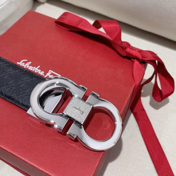 réplica,joyas,joyería,1:1,replica,fake,lujo,barato Cinturón de hombre Ferragamo 3,5cm.