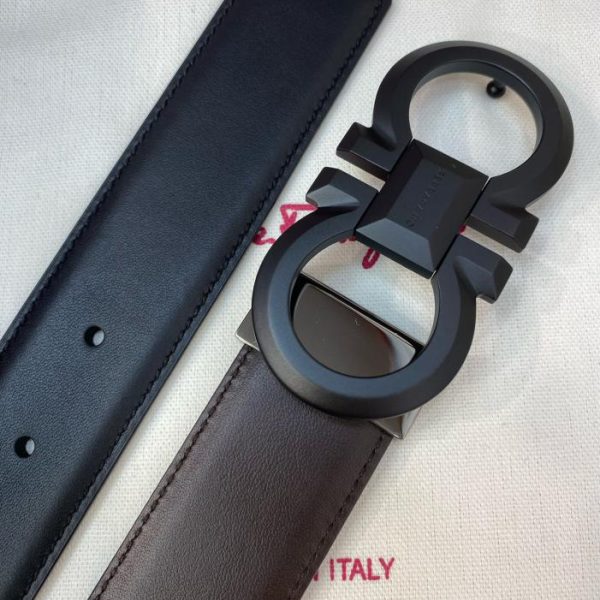 réplica,joyas,joyería,1:1,replica,fake,lujo,barato Cinturón de hombre Ferragamo 3,5 cm.