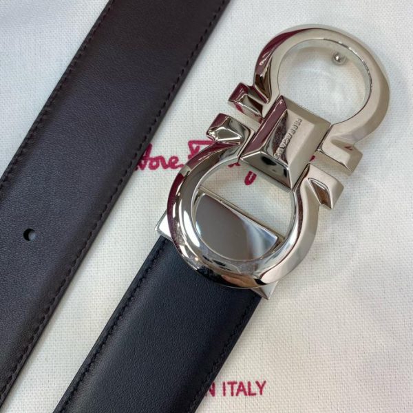réplica,joyas,joyería,1:1,replica,fake,lujo,barato Cinturón de hombre Ferragamo 3,5 cm.