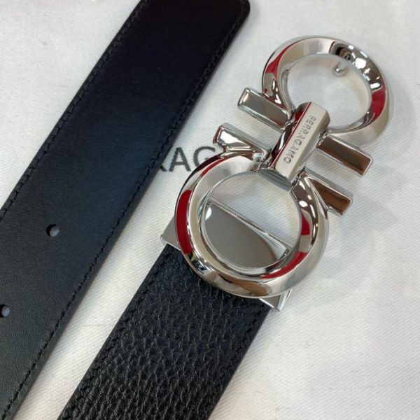 réplica,joyas,joyería,1:1,replica,fake,lujo,barato Cinturón de hombre Ferragamo 3,5 cm.
