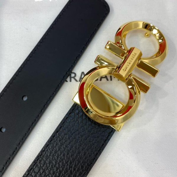 réplica,joyas,joyería,1:1,replica,fake,lujo,barato Cinturón de hombre Ferragamo 3,5 cm.