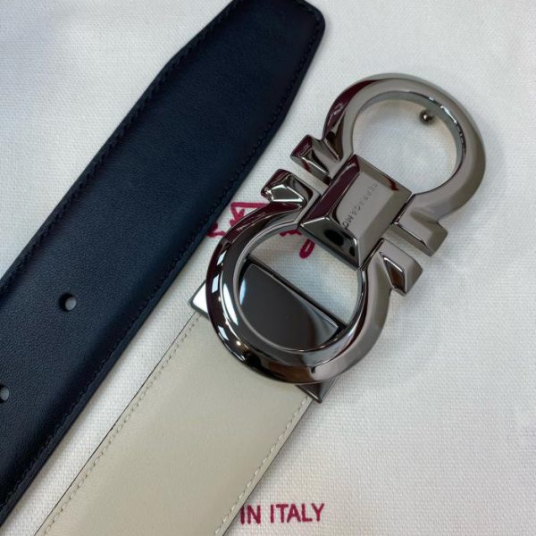 réplica,joyas,joyería,1:1,replica,fake,lujo,barato Cinturón de hombre Ferragamo 3,5 cm.