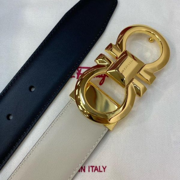 réplica,joyas,joyería,1:1,replica,fake,lujo,barato Cinturón de hombre Ferragamo 3,5 cm.