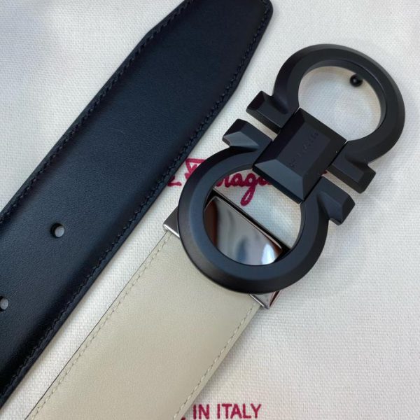 réplica,joyas,joyería,1:1,replica,fake,lujo,barato Cinturón de hombre Ferragamo 3,5 cm.