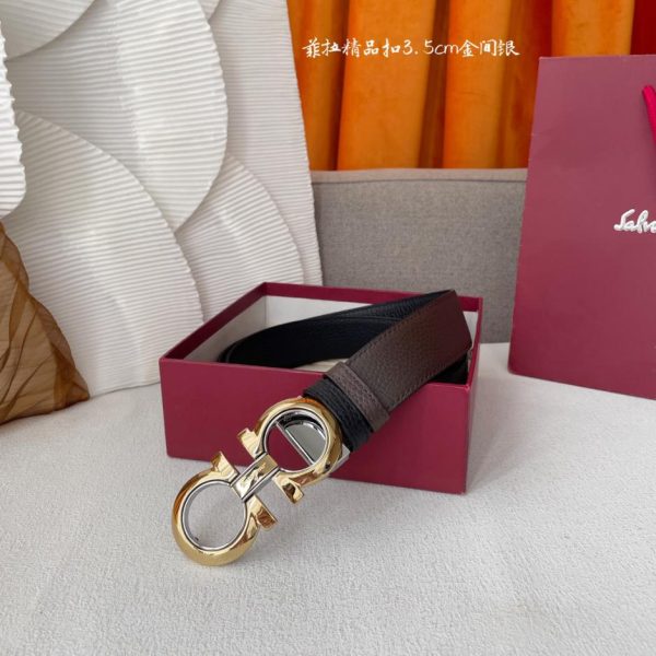 réplica,joyas,joyería,1:1,replica,fake,lujo,barato cinturón reversible ferragamo