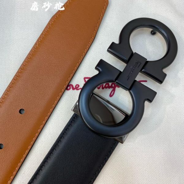 réplica,joyas,joyería,1:1,replica,fake,lujo,barato Cinturón de hombre Ferragamo 3,5 cm.