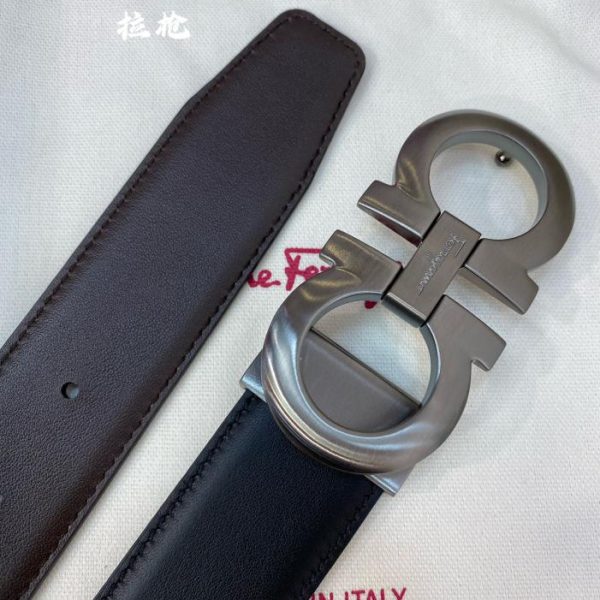 réplica,joyas,joyería,1:1,replica,fake,lujo,barato Cinturón de hombre Ferragamo 3,5 cm.