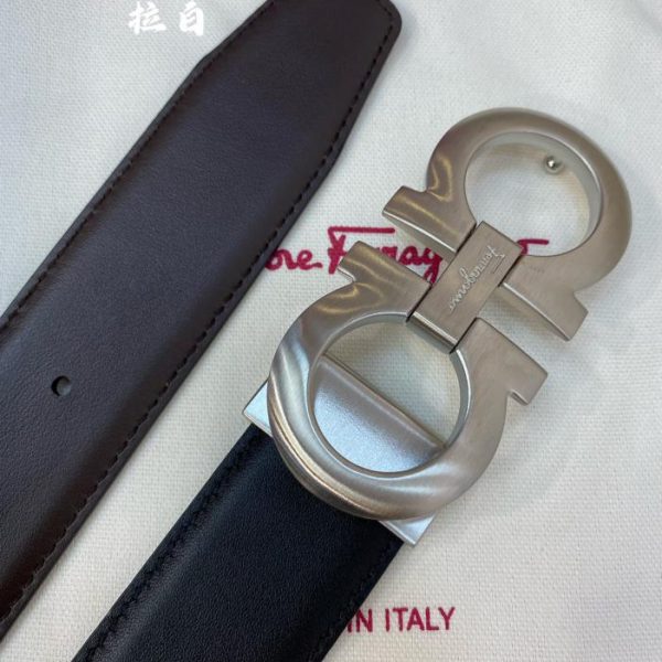 réplica,joyas,joyería,1:1,replica,fake,lujo,barato Cinturón de hombre Ferragamo 3,5 cm.