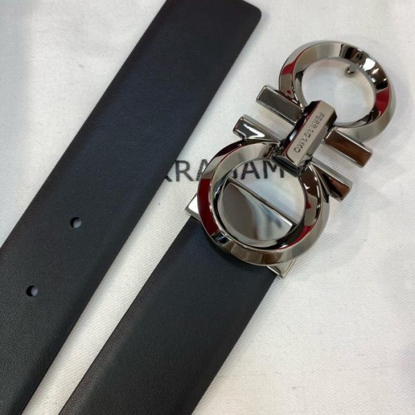 réplica,joyas,joyería,1:1,replica,fake,lujo,barato Cinturón de hombre Ferragamo 3,5 cm.