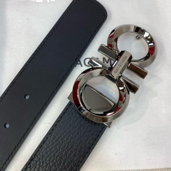 réplica,joyas,joyería,1:1,replica,fake,lujo,barato Cinturón de hombre Ferragamo 3,5 cm.