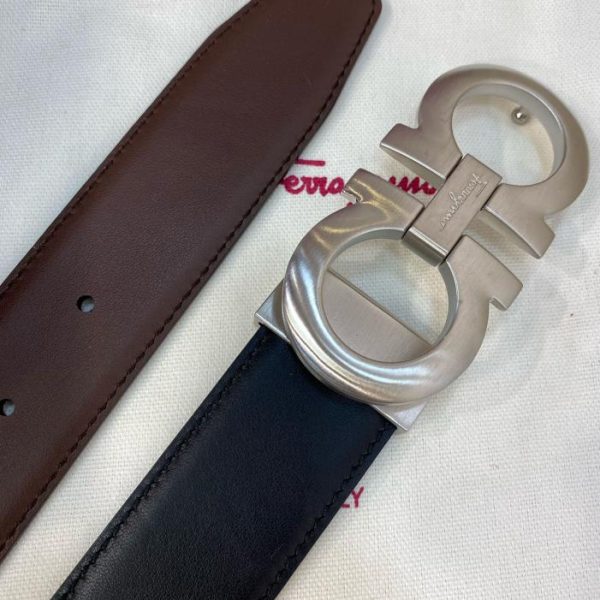 réplica,joyas,joyería,1:1,replica,fake,lujo,barato Cinturón de hombre Ferragamo 3,5 cm.