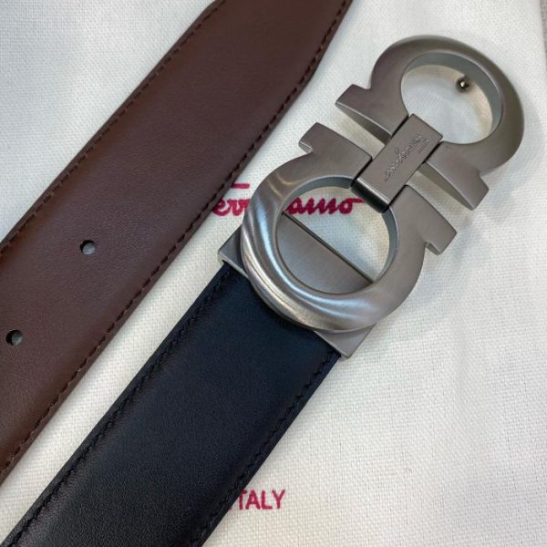 réplica,joyas,joyería,1:1,replica,fake,lujo,barato Cinturón de hombre Ferragamo 3,5 cm.
