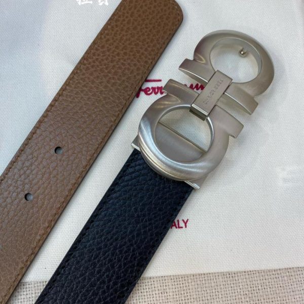 réplica,joyas,joyería,1:1,replica,fake,lujo,barato Cinturón Ferragamo NFC 3,5 cm para hombre