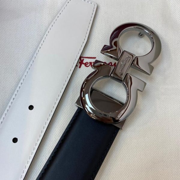 réplica,joyas,joyería,1:1,replica,fake,lujo,barato Cinturón Ferragamo NFC 3,5 cm para hombre