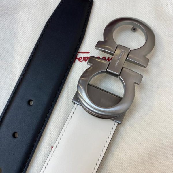réplica,joyas,joyería,1:1,replica,fake,lujo,barato Cinturón Ferragamo NFC 3,5 cm para hombre