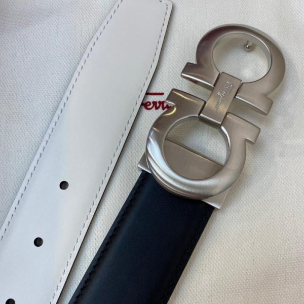 réplica,joyas,joyería,1:1,replica,fake,lujo,barato Cinturón Ferragamo NFC 3,5 cm para hombre