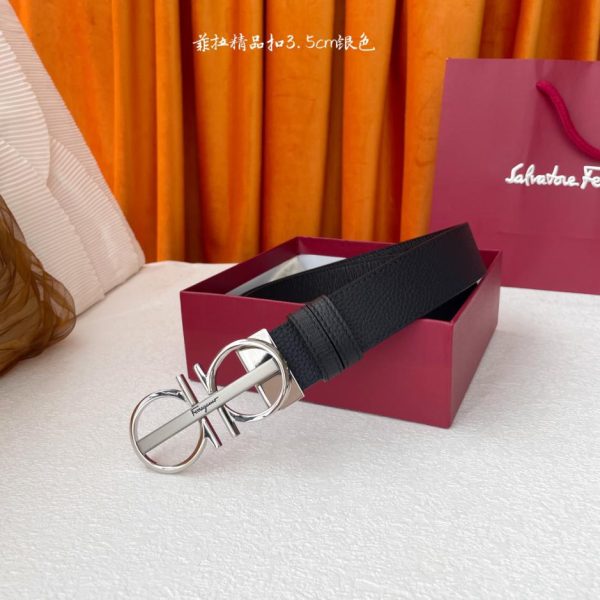 réplica,joyas,joyería,1:1,replica,fake,lujo,barato Ferragamo piel de vacuno importada de doble cara.